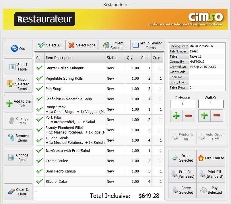 Cimso software