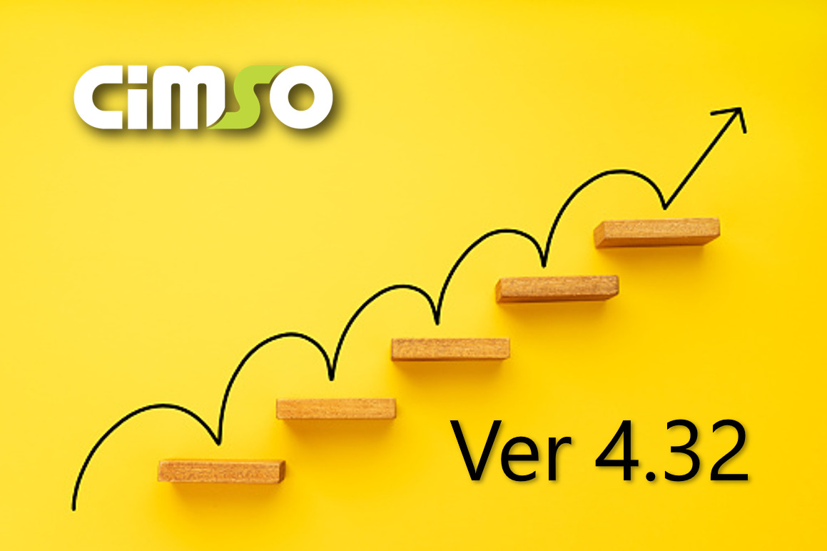 Featured image for “New features in CiMSO’s Software version 4.32”
